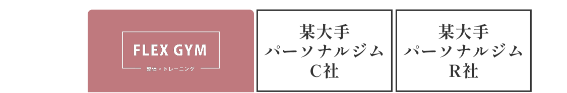 比較表ヘッダー